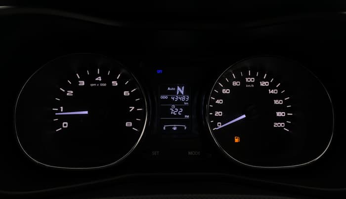 2019 Tata NEXON XZA PLUS PETROL, Petrol, Automatic, 43,479 km, Odometer Image