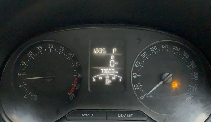 2018 Skoda Rapid STYLE 1.5 TDI AT, Diesel, Automatic, 73,603 km, Odometer Image