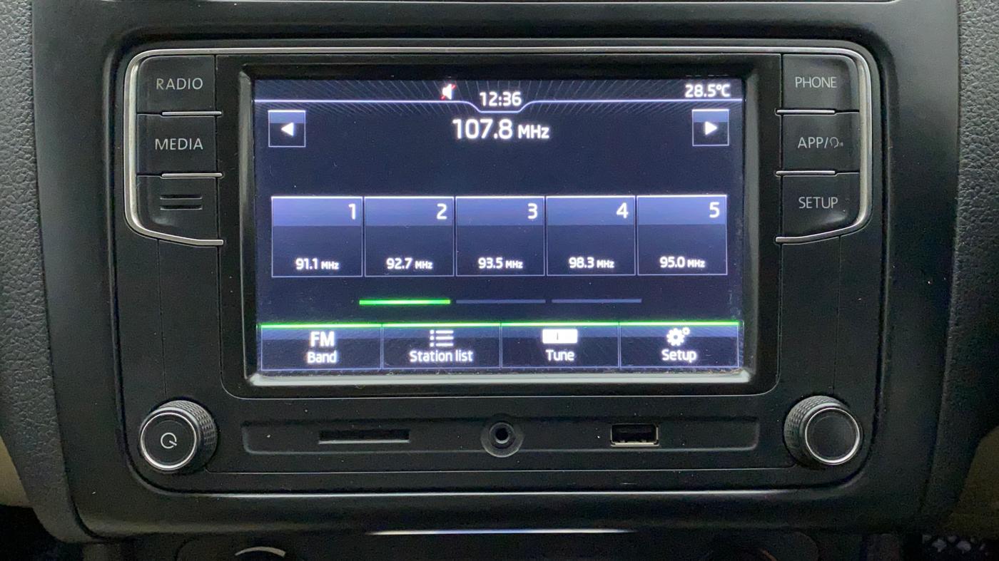 2018 Skoda Rapid STYLE 1.5 TDI AT, Diesel, Automatic, 73,603 km, Infotainment System