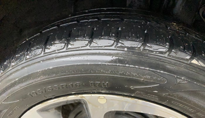 2016 Hyundai Elite i20 ASTA 1.2 (O), Petrol, Manual, 69,228 km, Left Rear Tyre Tread