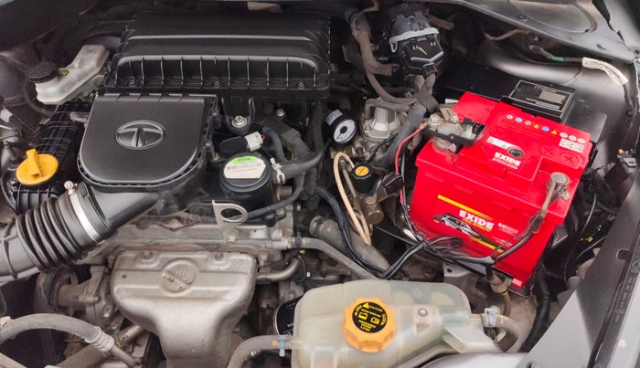 2019 Tata TIGOR XZA PLUS PETROL, CNG, Automatic, 49,058 km, Engine View - Left