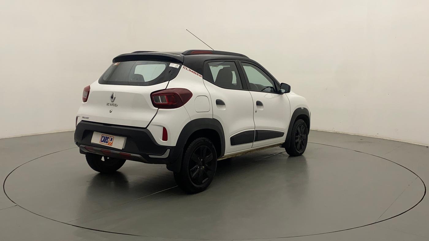 2022 Renault Kwid CLIMBER 1.0 AMT (O), Petrol, Automatic, 2,908 km, Right Back Diagonal