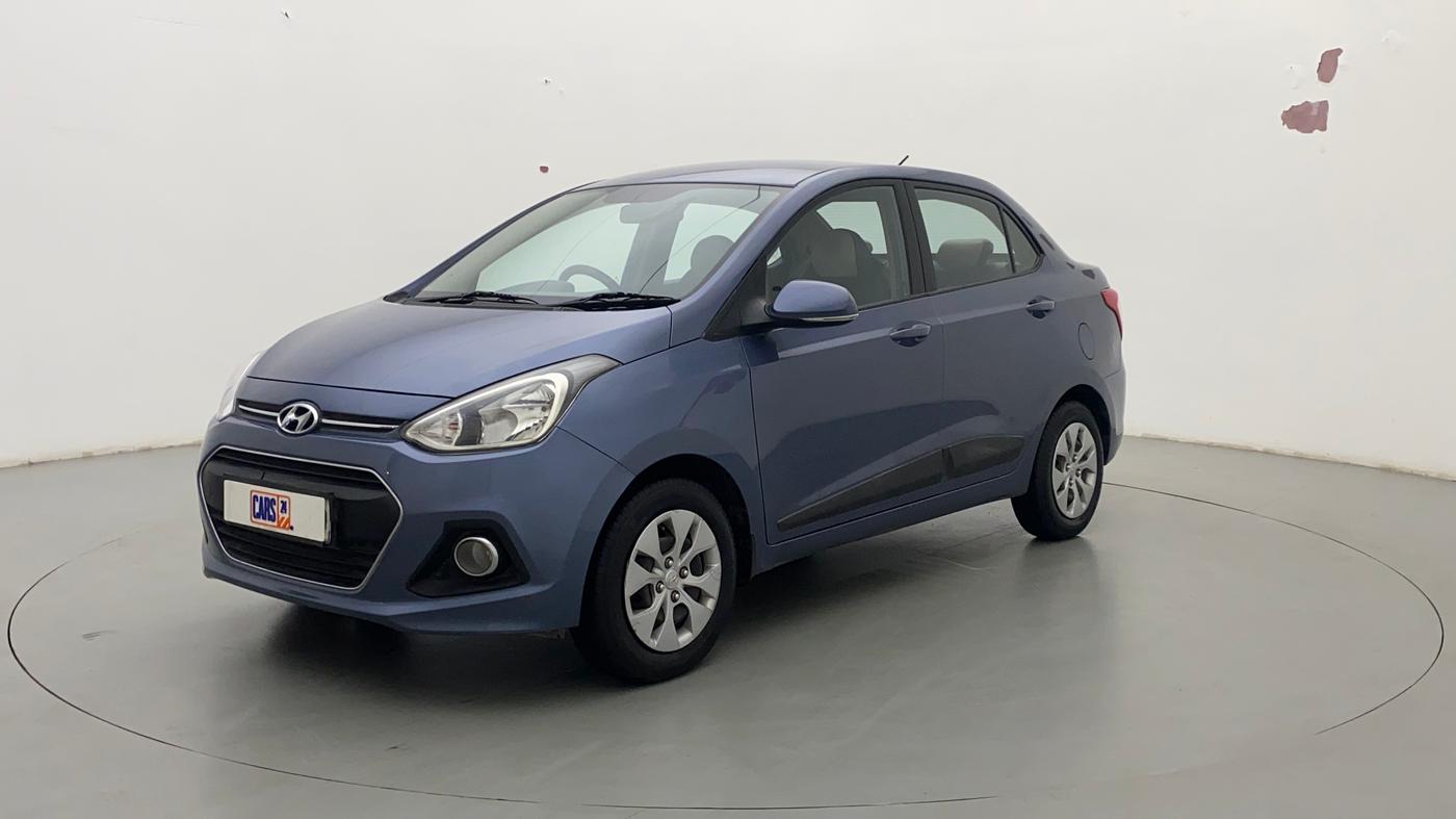 2015 Hyundai Xcent S 1.2, Petrol, Manual, 84,718 km, Left Front Diagonal