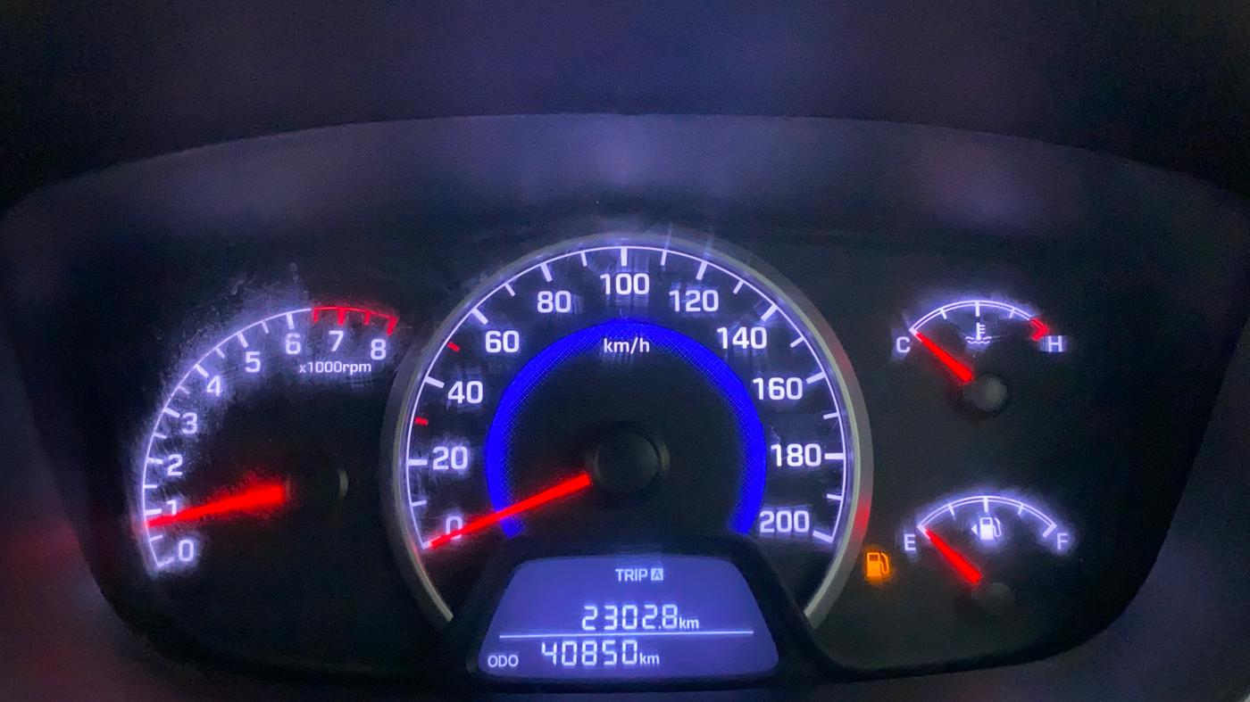 2018 Hyundai Grand i10 MAGNA 1.2 KAPPA VTVT, Petrol, Manual, 40,938 km, Odometer Image