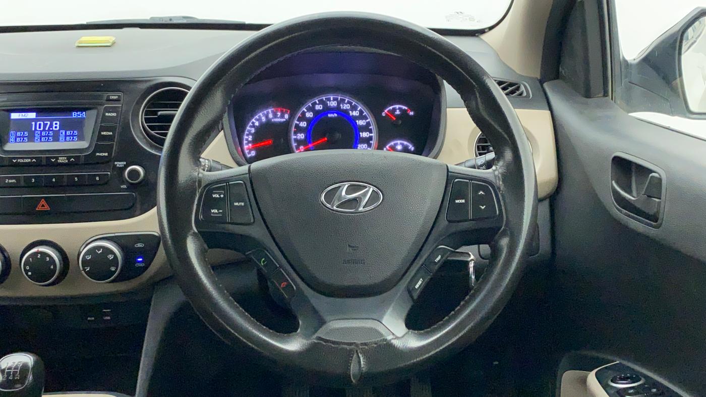 2018 Hyundai Grand i10 MAGNA 1.2 KAPPA VTVT, Petrol, Manual, 40,938 km, Steering Wheel Close Up