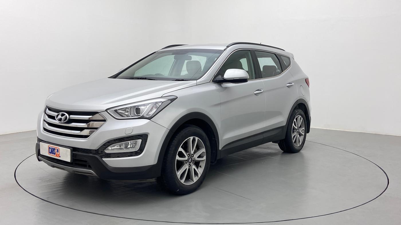 2014 Hyundai Santa Fe 4WD AT, Diesel, Automatic, 73,735 km, Left Front Diagonal