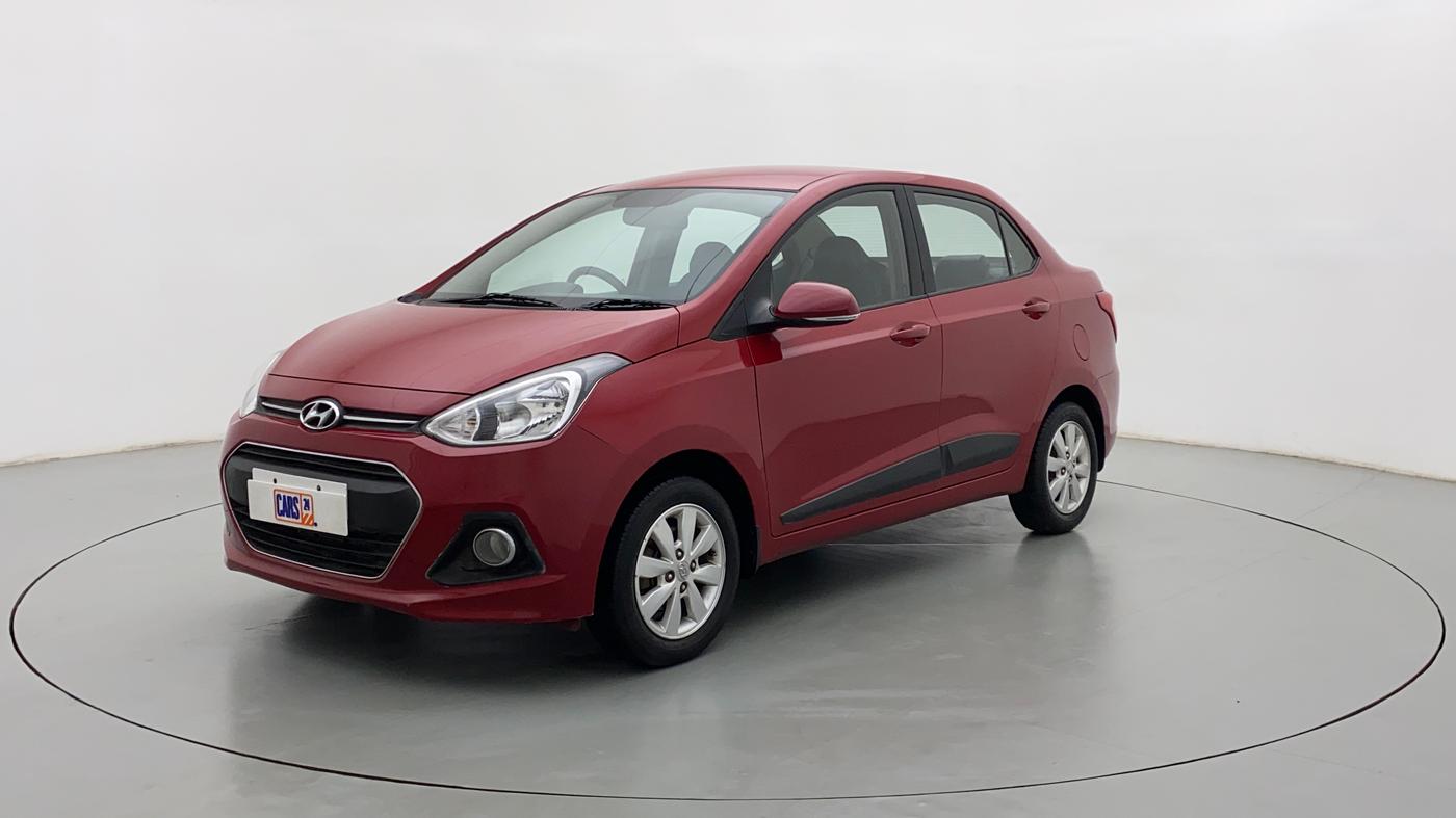 2017 Hyundai Xcent SX 1.2, Petrol, Manual, 55,606 km, Left Front Diagonal