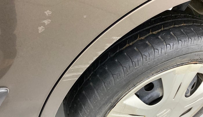 2015 Maruti Wagon R 1.0 VXI, Petrol, Manual, 29,801 km, Left quarter panel - Minor scratches
