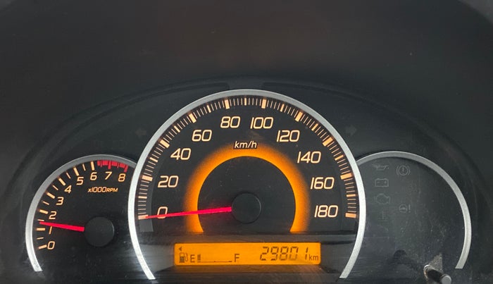 2015 Maruti Wagon R 1.0 VXI, Petrol, Manual, 29,801 km, Odometer Image