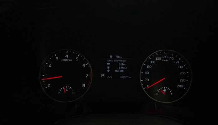 2021 KIA SELTOS HTX IVT 1.5 PETROL, Petrol, Automatic, 60,263 km, Odometer Image