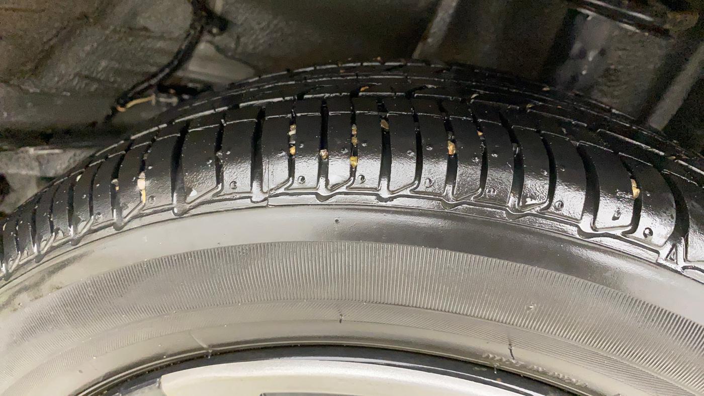 2022 Tata TIAGO NRG XZ AMT, Petrol, Automatic, 40,699 km, Left Rear Tyre Tread