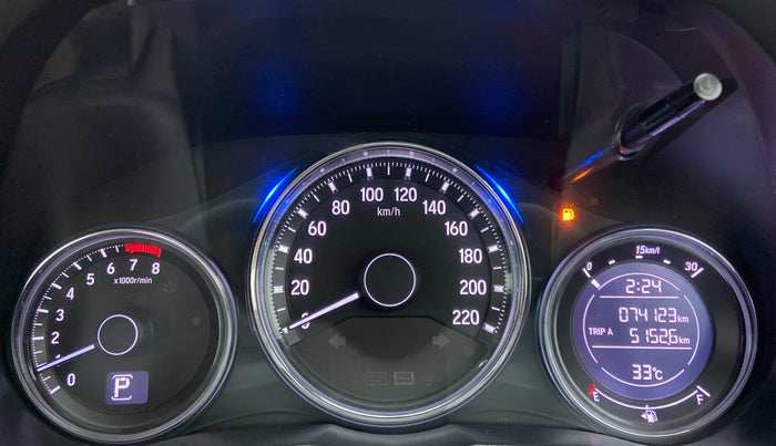 2017 Honda City 1.5L I-VTE V CVT, Petrol, Automatic, 74,123 km, Odometer Image