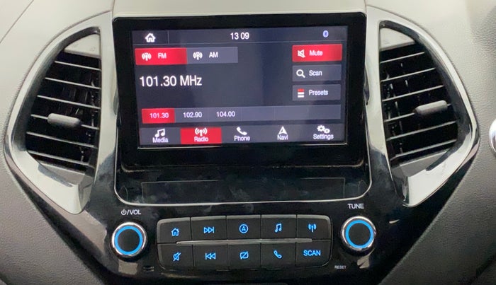 2021 Ford New Figo TITANIUM PLUS 1.2 PETROL AT, Petrol, Automatic, 25,579 km, Infotainment System