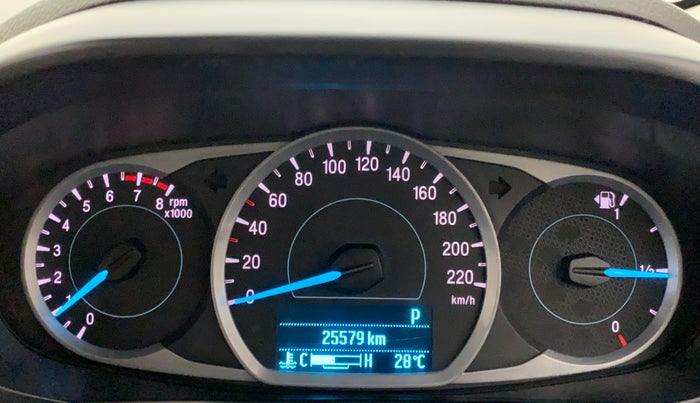 2021 Ford New Figo TITANIUM PLUS 1.2 PETROL AT, Petrol, Automatic, 25,579 km, Odometer Image
