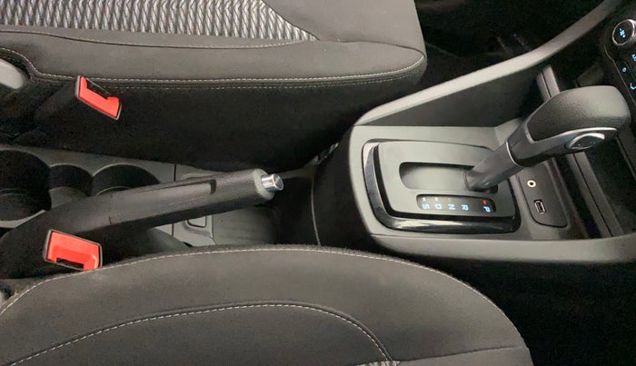 2021 Ford New Figo TITANIUM PLUS 1.2 PETROL AT, Petrol, Automatic, 25,579 km, Gear Lever