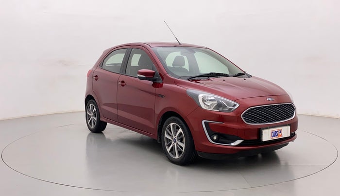 2021 Ford New Figo TITANIUM PLUS 1.2 PETROL AT, Petrol, Automatic, 25,579 km, Right Front Diagonal