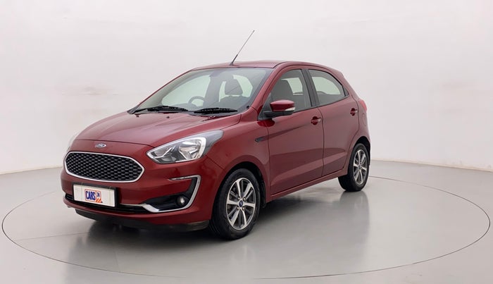2021 Ford New Figo TITANIUM PLUS 1.2 PETROL AT, Petrol, Automatic, 25,579 km, Left Front Diagonal