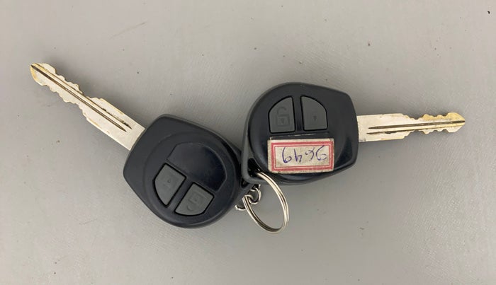 2014 Maruti Wagon R 1.0 VXI, Petrol, Manual, 1,33,861 km, Key Close Up