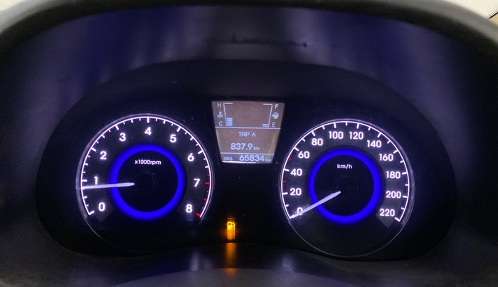 2015 Hyundai Verna FLUIDIC 4S 1.6 VTVT S(O), Petrol, Manual, 65,834 km, Odometer Image