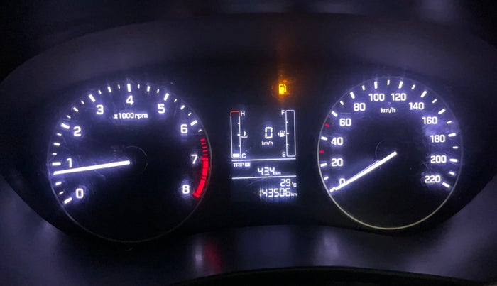 2015 Hyundai Elite i20 MAGNA 1.2, Petrol, Manual, 1,43,455 km, Odometer Image