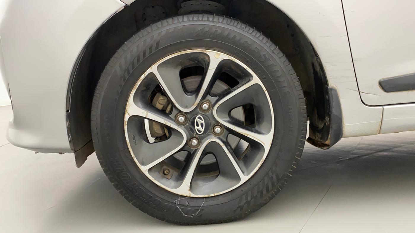 2017 Hyundai Grand i10 ASTA 1.2 KAPPA VTVT, Petrol, Manual, 72,254 km, Left Front Wheel