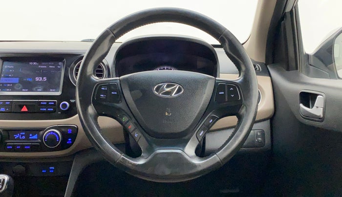 2017 Hyundai Grand i10 ASTA 1.2 KAPPA VTVT, Petrol, Manual, 72,254 km, Steering Wheel Close Up