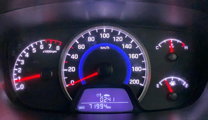 2017 Hyundai Grand i10 ASTA 1.2 KAPPA VTVT, Petrol, Manual, 72,254 km, Odometer Image
