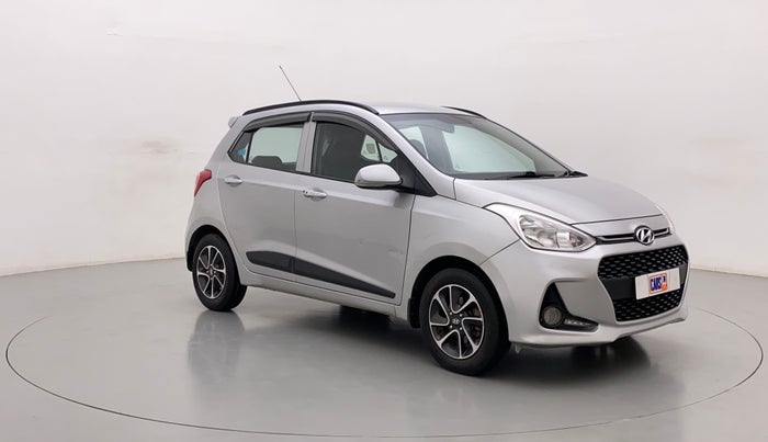 2017 Hyundai Grand i10 ASTA 1.2 KAPPA VTVT, Petrol, Manual, 72,254 km, Right Front Diagonal