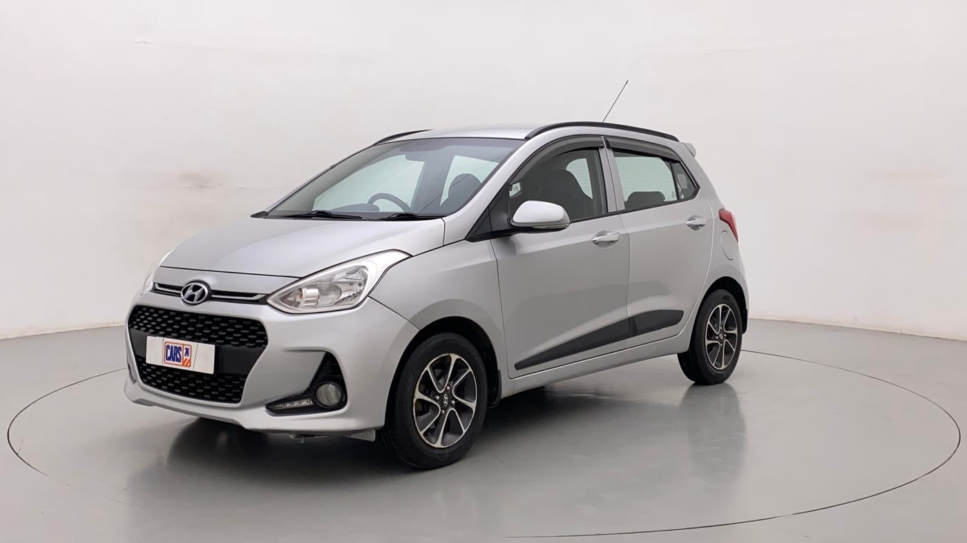 2017 Hyundai Grand i10 ASTA 1.2 KAPPA VTVT, Petrol, Manual, 72,254 km, Left Front Diagonal
