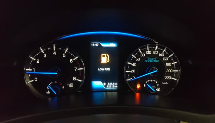 2019 Maruti Ciaz ALPHA 1.5 SHVS PETROL, Petrol, Manual, 42,107 km, Odometer Image