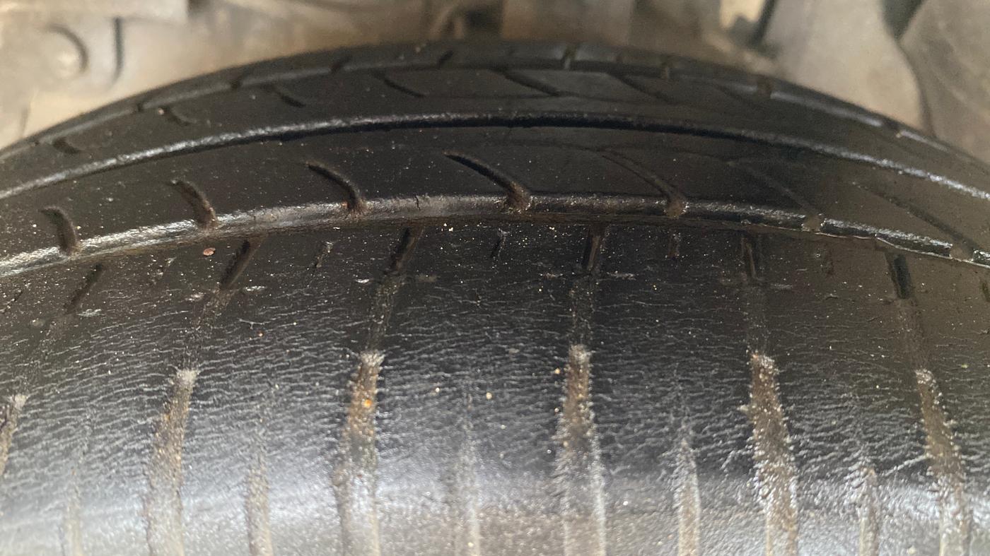 2015 Tata Zest XT PETROL, Petrol, Manual, 1,43,439 km, Left Front Tyre Tread