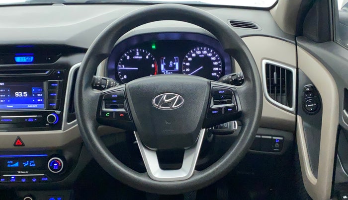 2017 Hyundai Creta SX 1.6 DIESEL, Diesel, Manual, 61,025 km, Steering Wheel Close Up