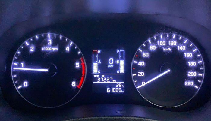 2017 Hyundai Creta SX 1.6 DIESEL, Diesel, Manual, 61,025 km, Odometer Image