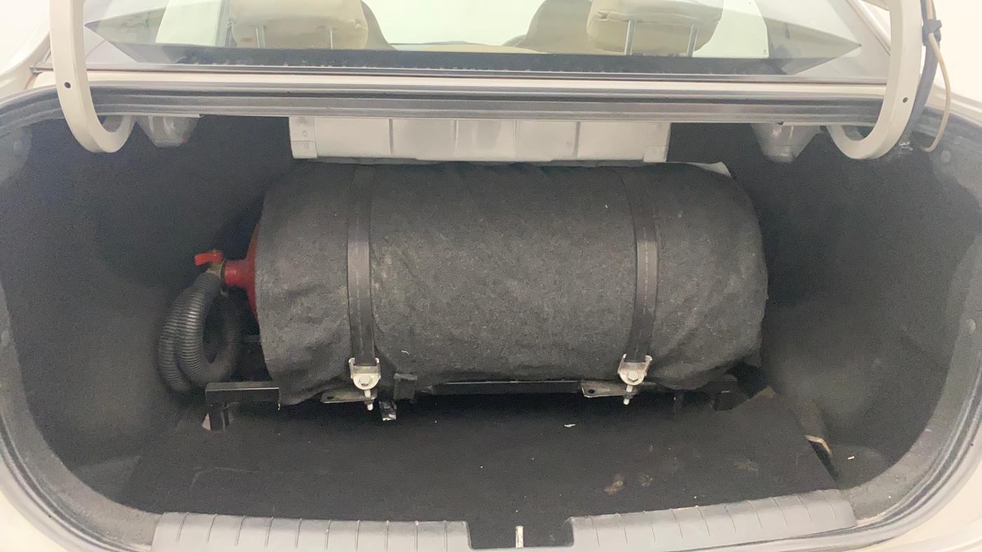 2018 Hyundai Xcent E, CNG, Manual, 54,997 km, Boot Inside