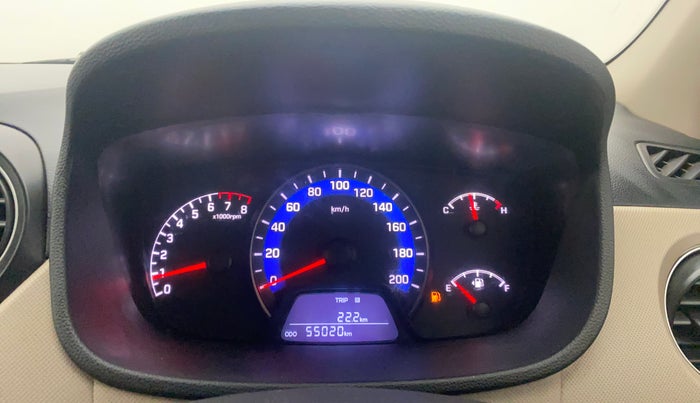 2018 Hyundai Xcent E, CNG, Manual, 54,997 km, Odometer Image