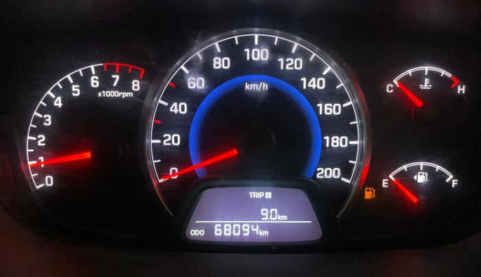 2015 Hyundai Grand i10 SPORTZ 1.2 KAPPA VTVT, CNG, Manual, 68,085 km, Odometer Image