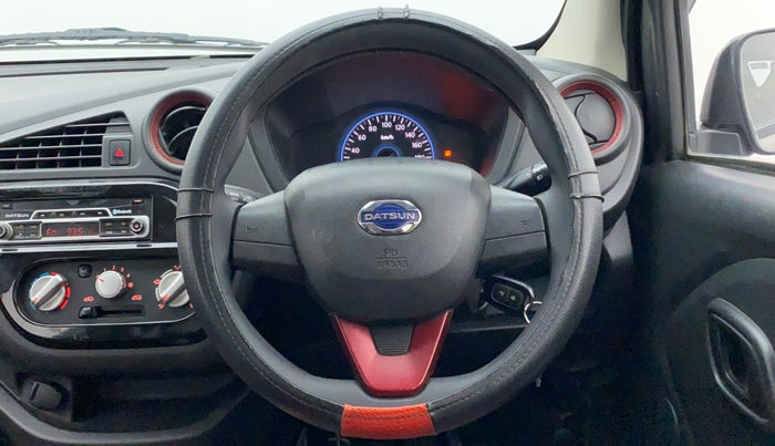 2016 Datsun Redi Go S 1.0, Petrol, Manual, 17,428 km, Steering Wheel Close Up