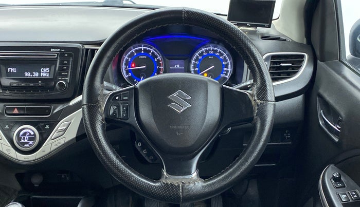 2017 Maruti Baleno DELTA 1.2 K12, Petrol, Manual, 49,676 km, Steering Wheel Close Up