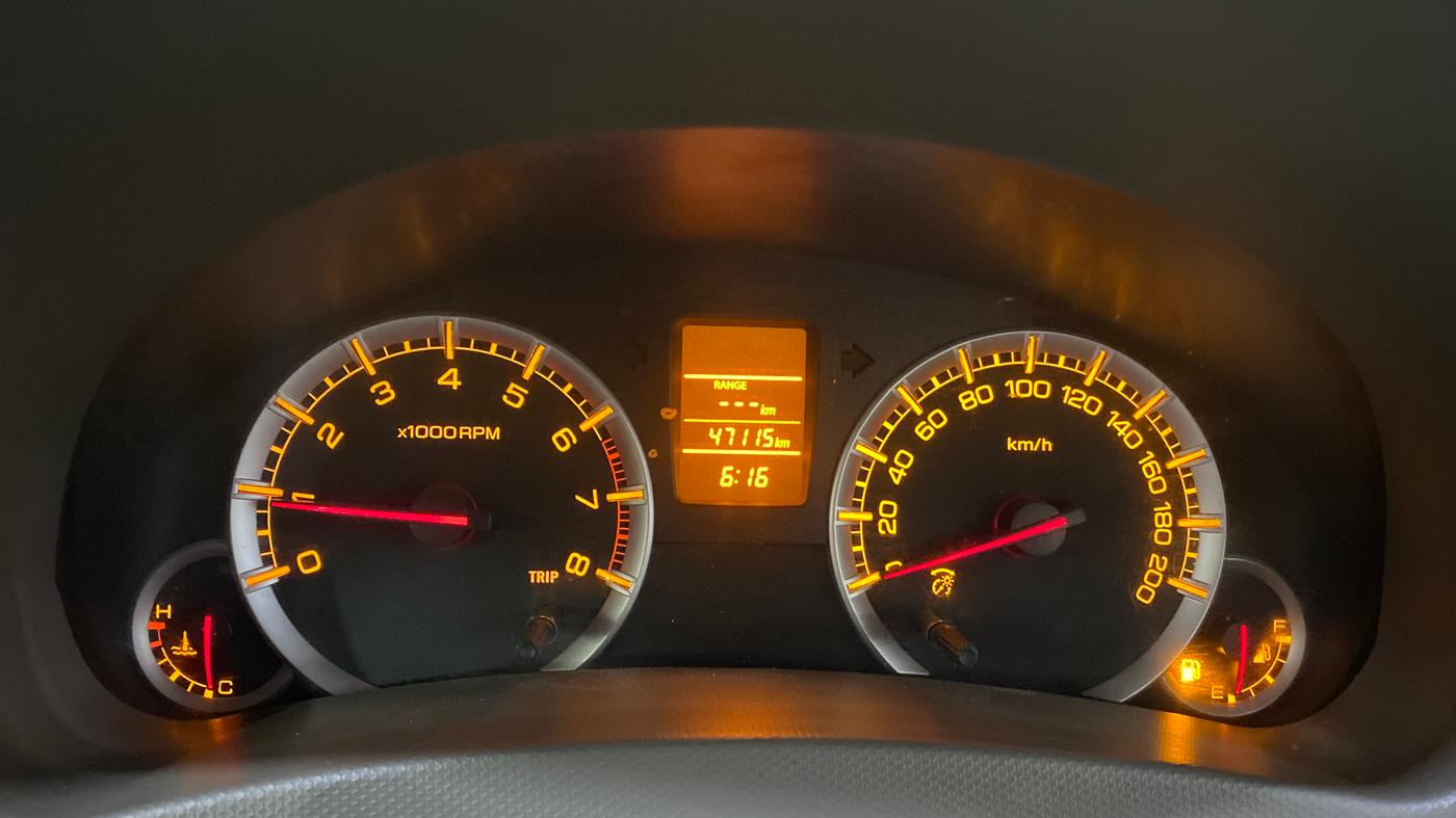 2013 Maruti Ertiga VXI, Petrol, Manual, 47,107 km, Odometer Image