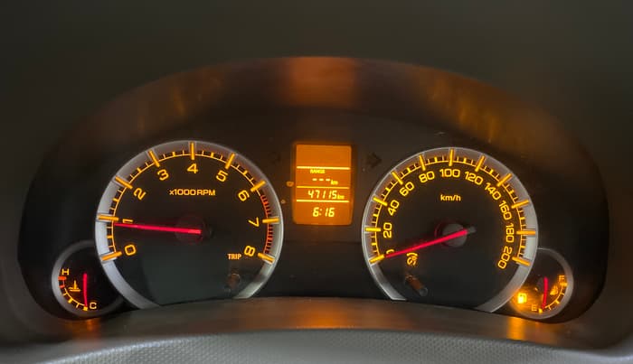 2013 Maruti Ertiga VXI, Petrol, Manual, 47,107 km, Odometer Image
