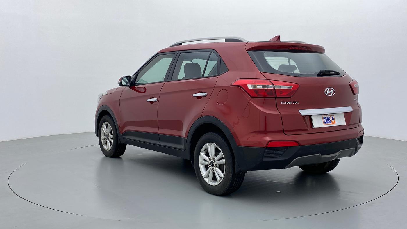2016 Hyundai Creta 1.6 SX PLUS PETROL, Petrol, Manual, 46,122 km, Left Back Diagonal