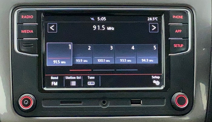 2019 Volkswagen Vento HIGHLINE PLUS 1.2 AT 16 ALLOY, Petrol, Automatic, 59,026 km, Infotainment System