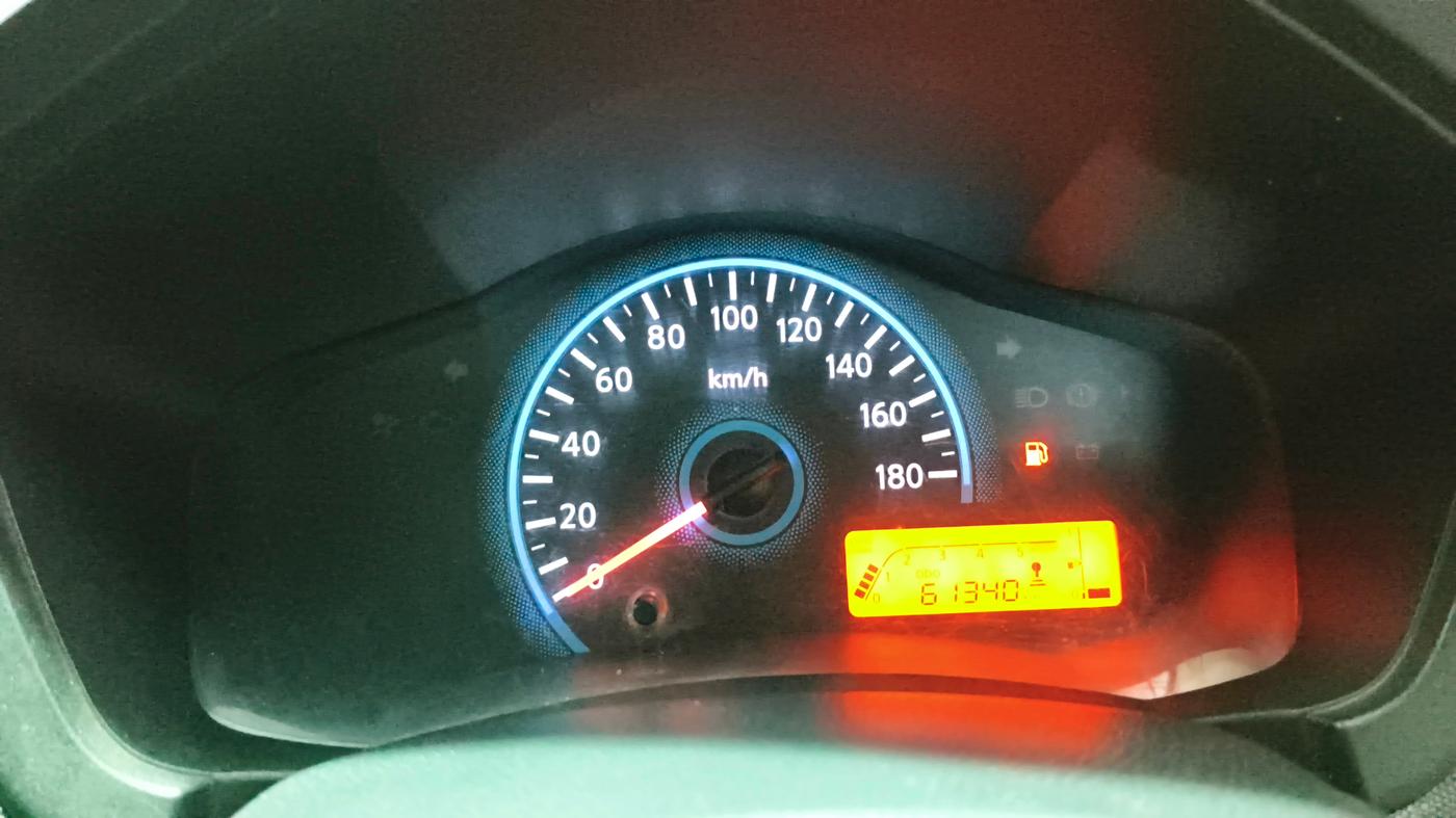 2018 Datsun Redi Go T(O) 1.0L LIMITED EDITION, Petrol, Manual, 61,328 km, Odometer Image