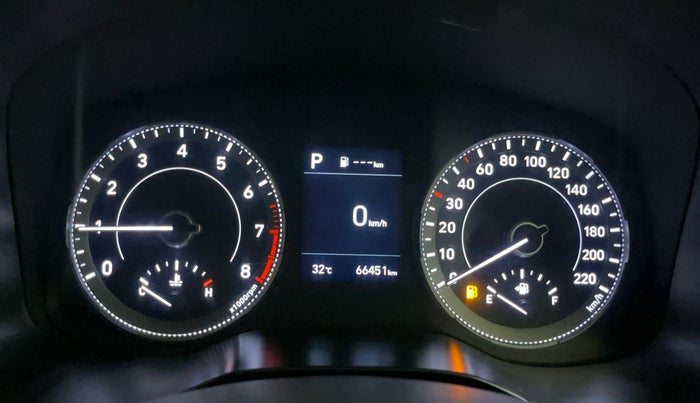 2021 Hyundai VENUE SX PLUS 1.0 TURBO DCT, Petrol, Automatic, 66,442 km, Odometer Image