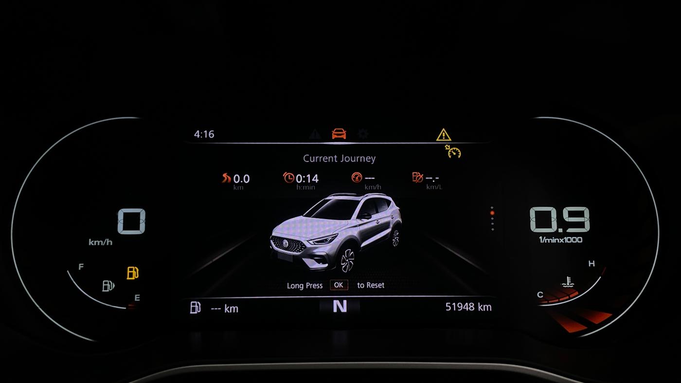 2023 MG ASTOR SHARP 1.5 CVT, Petrol, Automatic, 51,945 km, Odometer Image