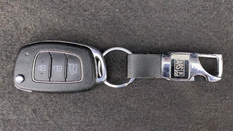 2017 Hyundai i20 Active 1.2 S, Petrol, Manual, 36,787 km, Key Close Up