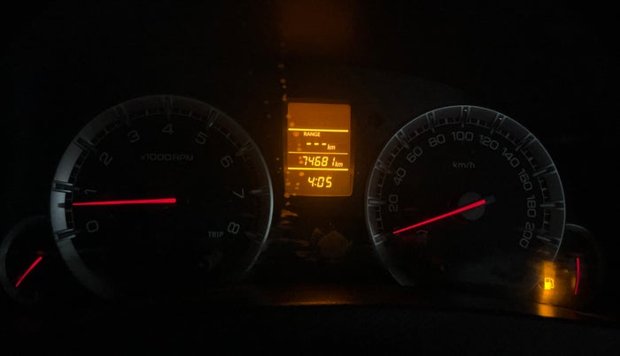 2014 Maruti Swift Dzire VXI, Petrol, Manual, 74,621 km, Odometer Image