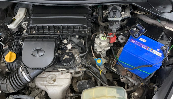 2019 Tata Tiago XZA PETROL, CNG, Automatic, 93,266 km, Engine View - Left