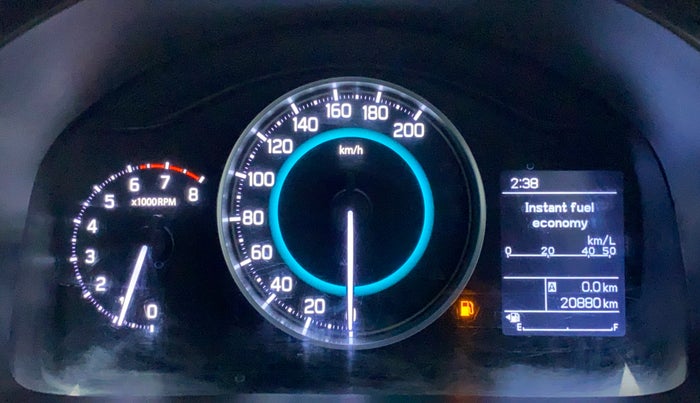 2020 Maruti IGNIS ZETA 1.2 K12, Petrol, Manual, 20,942 km, Odometer Image