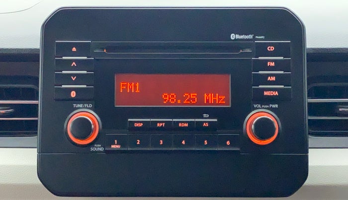 2020 Maruti IGNIS ZETA 1.2 K12, Petrol, Manual, 20,942 km, Infotainment System